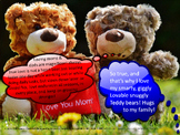 Poster of Bears Inspiring Message for parents love