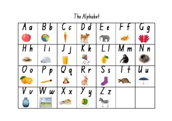 Poster_Alphabet and Numbers by Little Apple Tree | TPT