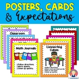 Centers Cards, Posters and Expectations for Primary Grades