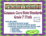 Posters - Grade 7 Math Common Core State Standards