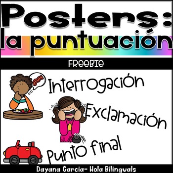 Preview of Posters- La puntuación