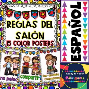 Preview of Posters - Reglas del Salon de Clases