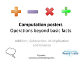 Posters for Computation - Operations Beyond basic facts (s