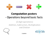 Posters for Computation - Operations beyond basic facts (s