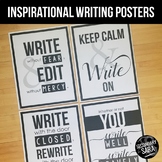 Posters for ELA Classrooms: Inspirational Writing Quotes