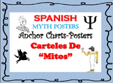 Posters for Myths in SPANISH-"Carteles de Mitos"