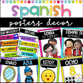 Posters in Spanish - Colors, Numbers, Feelings, Classroom 
