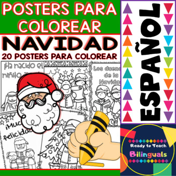 Christmas Coloring Posters