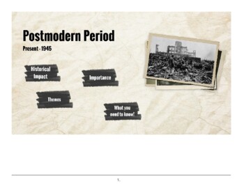 Preview of Postmodern Introduction Prezi