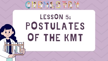 Preview of Postulates of the Kinetic Molecular Theory (KMT) - BC Curriculum