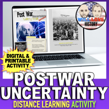 Preview of Postwar Uncertainty | Gallery Walk | Digital Learning Activity