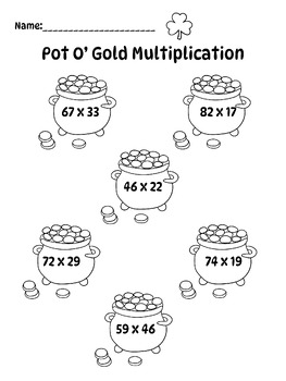 Preview of Pot O' Gold Multiplication
