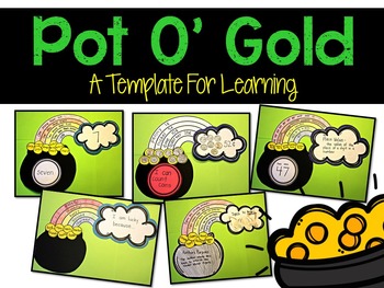 Preview of Pot Of Gold A Template for Learning