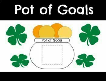 Preview of Pot of Goals - St. Patrick's Day Goal Setting