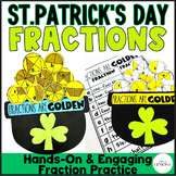 Fraction Craft for St. Patrick's Day | Pot of Gold Math Ac