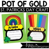 St Patricks Day Rainbow Craft Kindergarten March Pot of Go