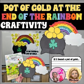 Preview of Pot of Gold at the End of the Rainbow Craft