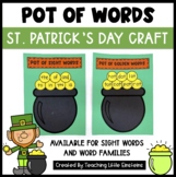 Pot of Words | St. Patrick's Day Craft