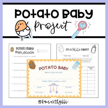 Preview of Potato Baby Project