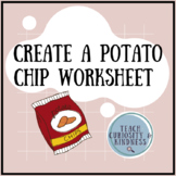 Potato Chip Invention - Printable Coloring Worksheet