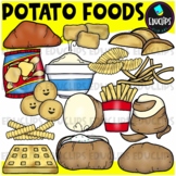 Potato Foods Clip Art Set {Educlips Clipart}