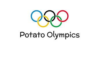 Preview of Potato Olympics Students Slides and Worksheets