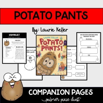 Preview of Potato Pants Companion Pages with STEM extension