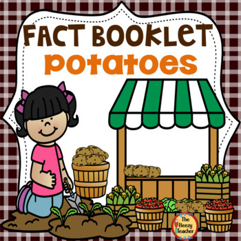 Preview of Potatoes Fact Booklet | Nonfiction | Comprehension | Craft