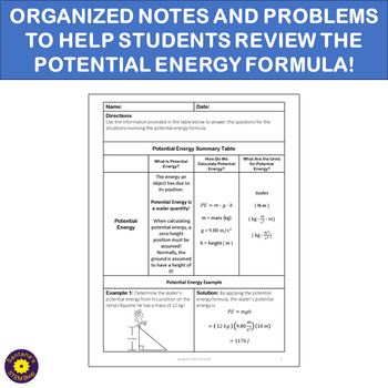 energy formula physics