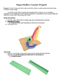 Potential Energy to Kinetic Energy Roller Coaster Project