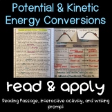 Potential & Kinetic Energy Conversions (NGSS MS-PS3-7)