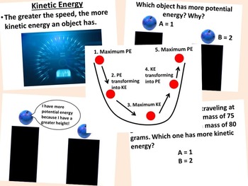 Potential and Kinetic Energy Transformations by Science Station