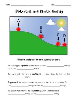 Preview of Potential and Kinetic Energy