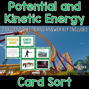 Preview of Potential and Kinetic Energy Card Sort