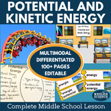 Potential and Kinetic Energy Complete 5E Lesson Plan - Dis