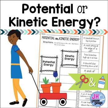 Preview of Potential and Kinetic Energy Cut and Paste Sorting Activity