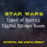 Potential and Kinetic Energy Digital Escape Room {Jedi Themed}