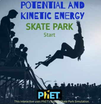 Preview of Potential and Kinetic Energy Interactive + Google Form: NO PREP