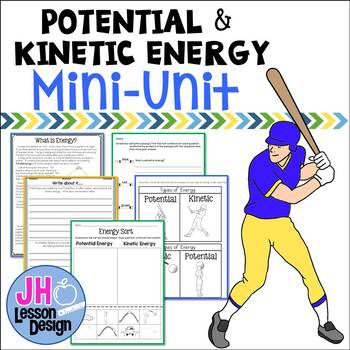 Preview of Potential and Kinetic Energy Mini-Unit