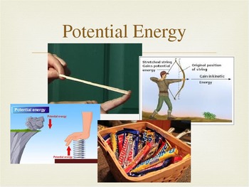 Preview of Potential and Kinetic Energy Powerpoint