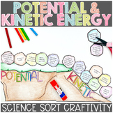 Potential and Kinetic Energy Sort Craftivity or Science Center