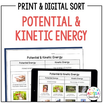 Preview of Potential and Kinetic Energy Sorting Activity