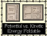 Potential and Kinetic Energy -  Interactive Notebook / Foldable