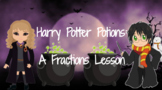Potions Magic With Fractions (Harry Potter themed)