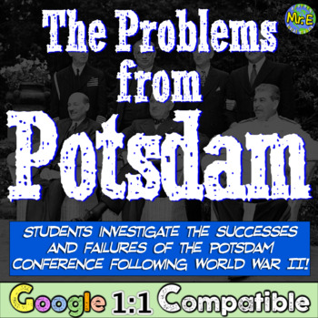 Preview of Potsdam Conference, Berlin Airlift, Nuremberg Trials Stations Activity Resource