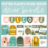 Potted Plants Music Room Decor