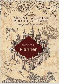 Preview of Potter Inspired 2023-2024 Planner