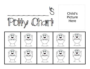 Preview of Potty Chart