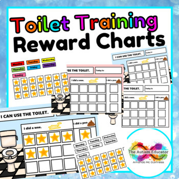 Preview of Potty / Toilet Training Reward Chart for Autism Special Education