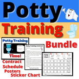 Potty Training Activities Contract Schedule Resource Bundl